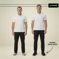 Milenzio Hunter Knit Running-Style Elevator Sneakers - concealed 2.4 in to 3.1 in height lift, product view 02 of 05