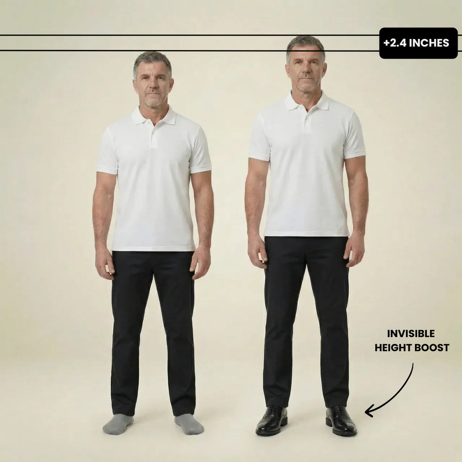 Milenzio Leo Classic Oxford Elevator Shoes - concealed 2.4 in height lift, product view 02 of 06