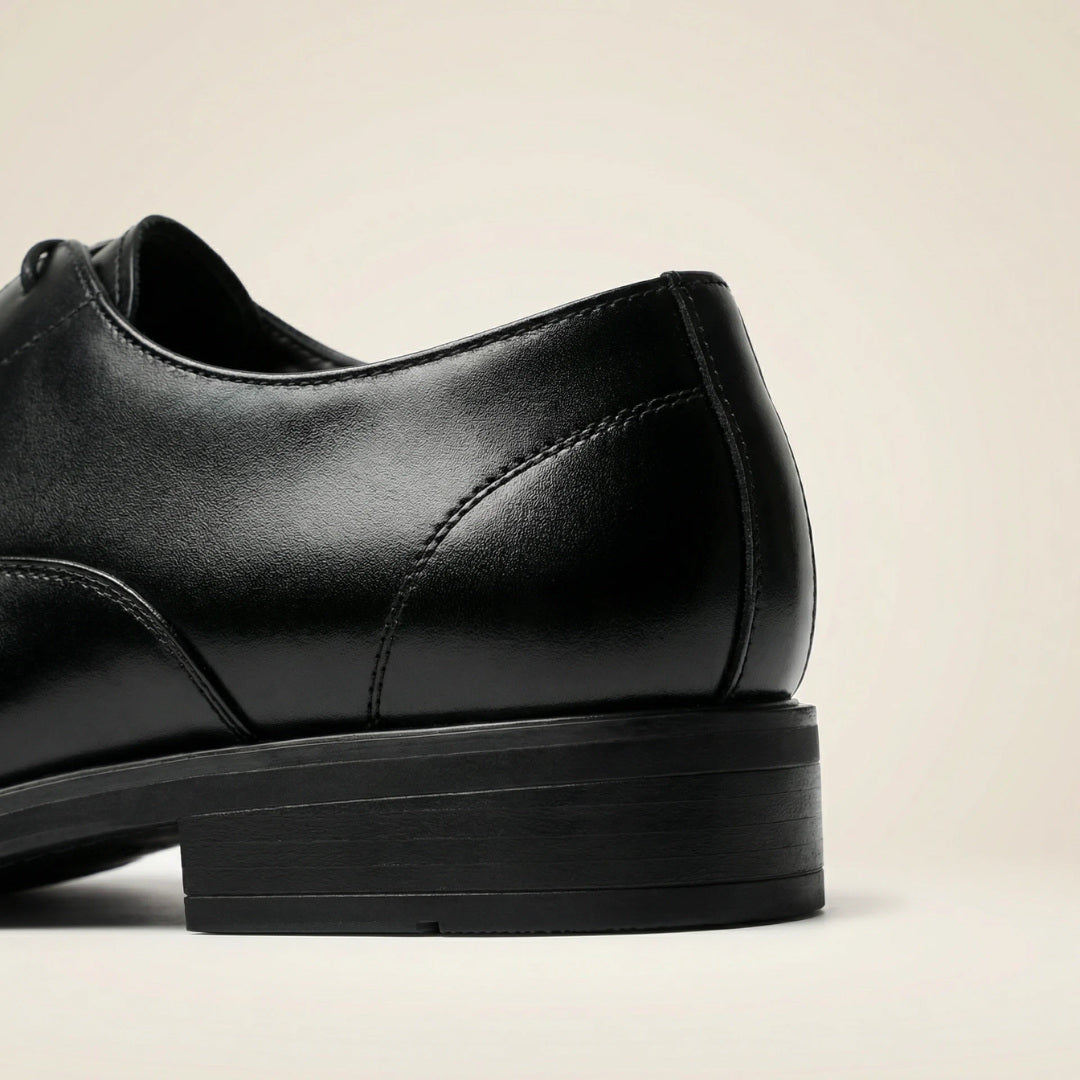 Milenzio Leo Classic Oxford Elevator Shoes - concealed 2.4 in height lift, product view 04 of 06