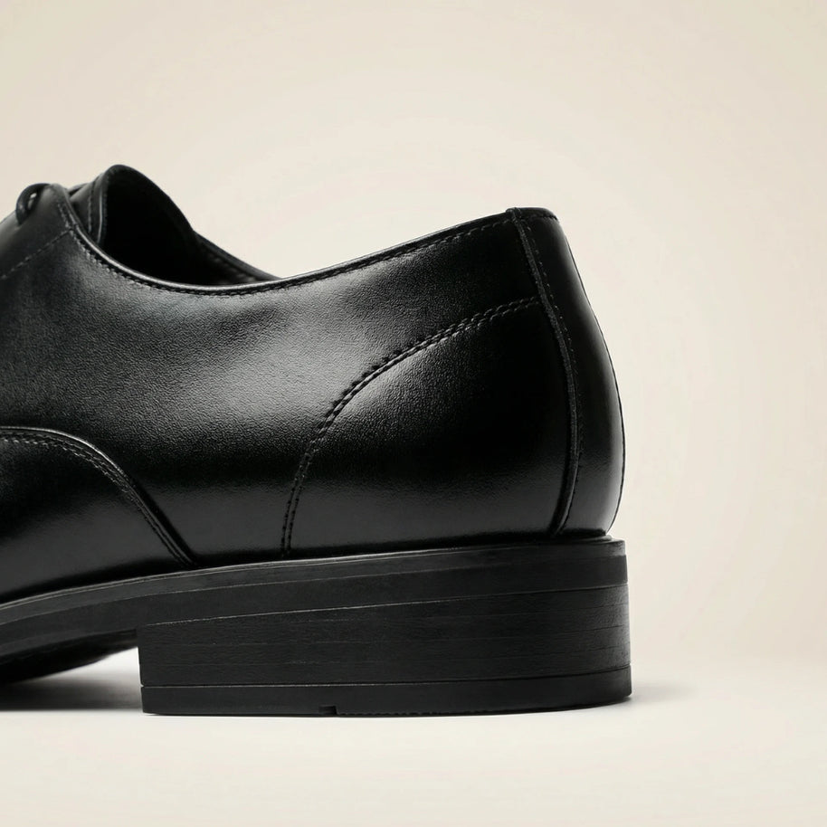 Milenzio Leo Classic Oxford Elevator Shoes - concealed 2.4 in height lift, product view 04 of 06