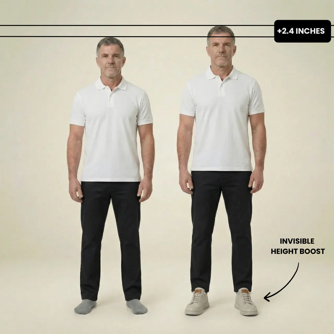 Milenzio Lewis High-Top Elevator Sneakers - concealed 2.4 in height lift, product view 02 of 09