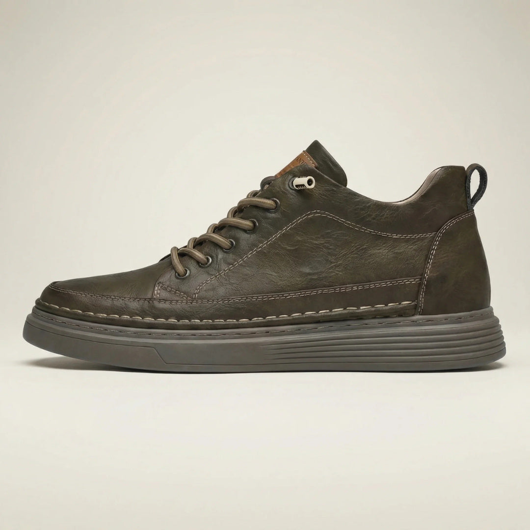 Milenzio Lewis High-Top Elevator Sneakers - concealed 2.4 in height lift, product view 05 of 09