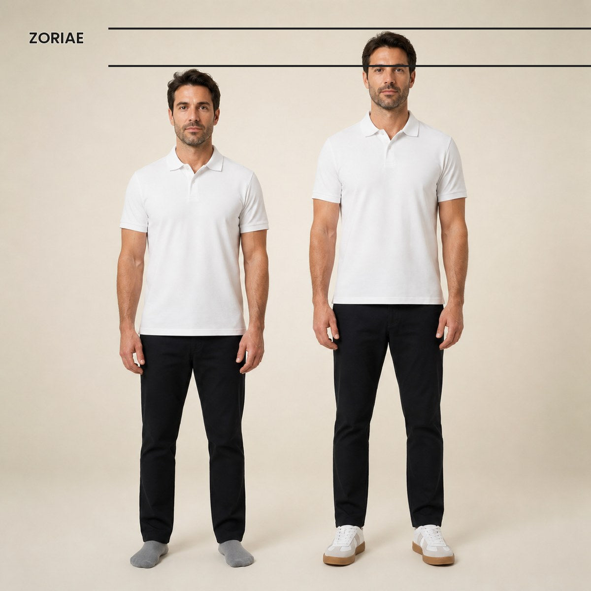 Zoriae Matthew Retro Court Elevator Sneakers — Gallery image 02