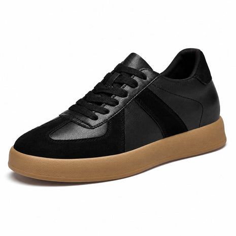 Milenzio Matthew Retro Court Elevator Sneakers - concealed 2.4 in to 3.1 in height lift, product view 08 of 09