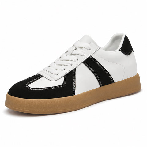 Milenzio Matthew Retro Court Elevator Sneakers - concealed 2.4 in to 3.1 in height lift, product view 09 of 09