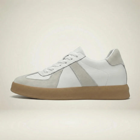 Milenzio Matthew Retro Court Elevator Sneakers - concealed 2.4 in to 3.1 in height lift, product view 01 of 09