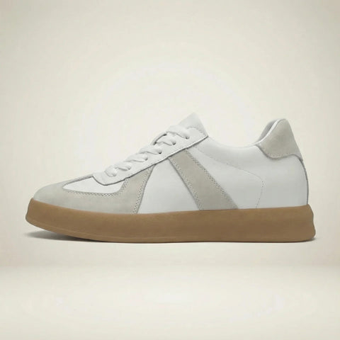 Milenzio Matthew Retro Court Elevator Sneakers - concealed 2.4 in to 3.1 in height lift, product view 01 of 09