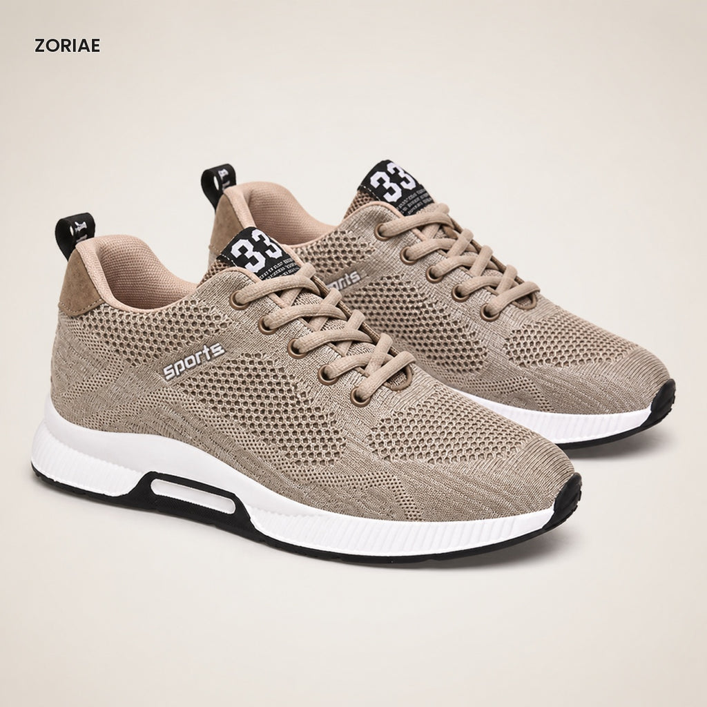 Zoriae Nate Mesh Running-Style Elevator Sneakers — Gallery image 03