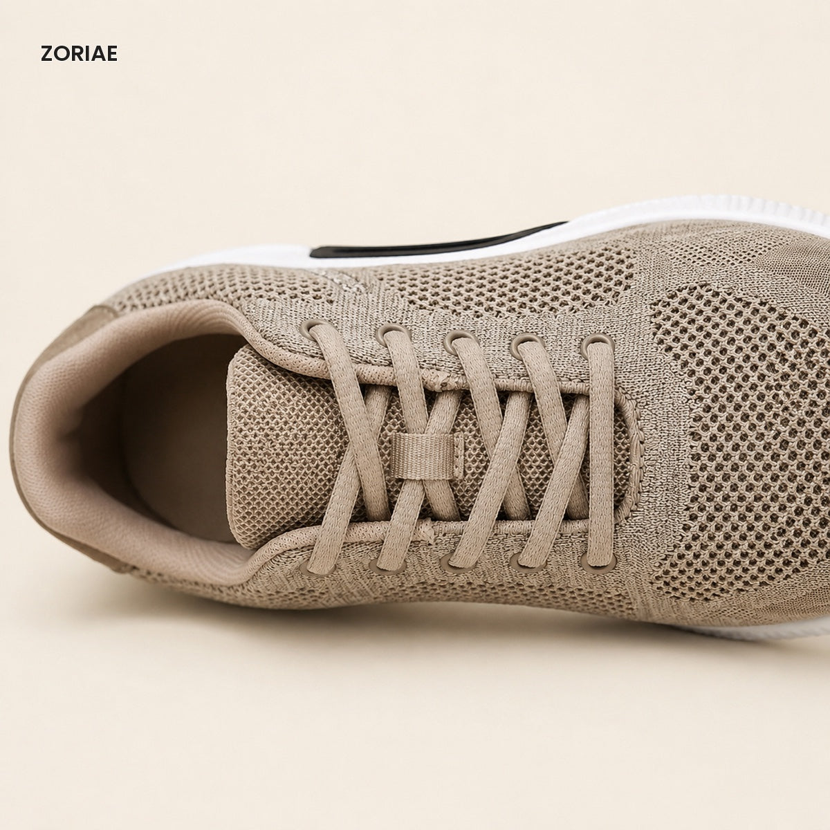 Zoriae Nate Mesh Running-Style Elevator Sneakers — Gallery image 04