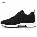 Zoriae Nate Mesh Running-Style Elevator Sneakers — Gallery image 06