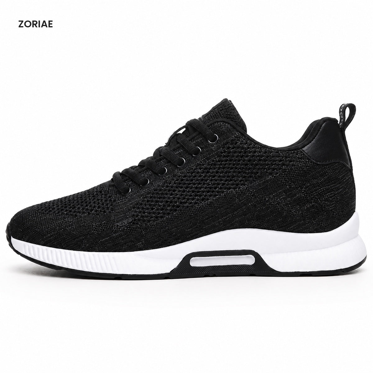 Zoriae Nate Mesh Running-Style Elevator Sneakers — Gallery image 06