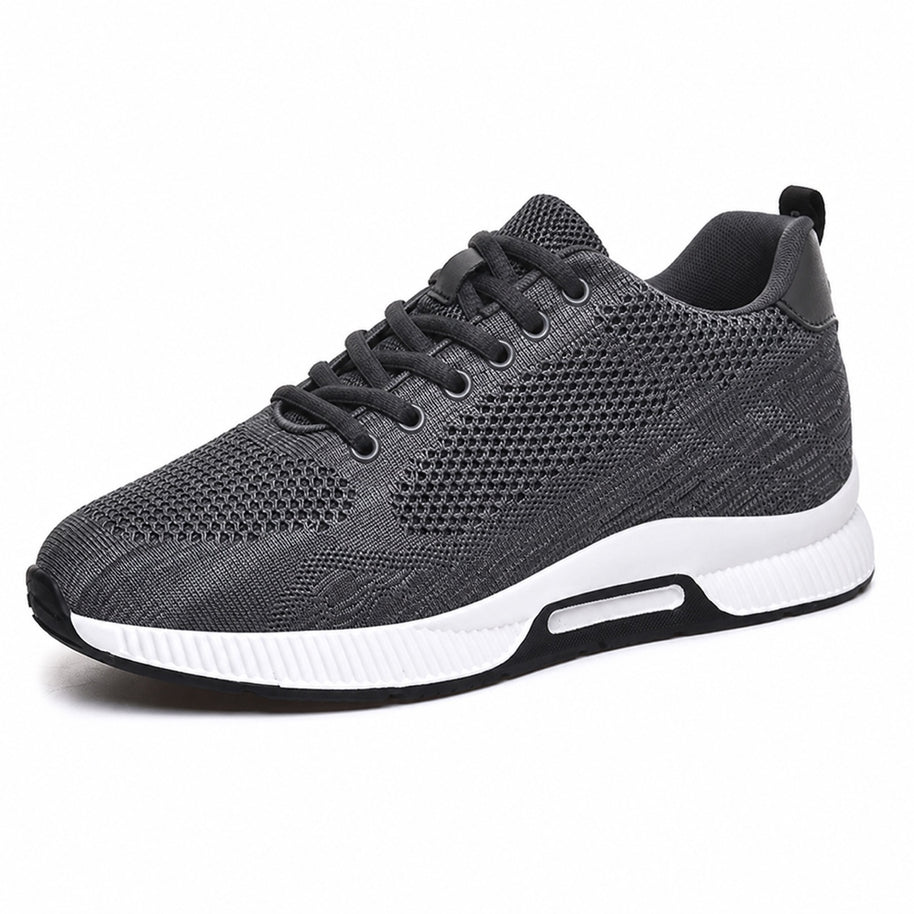 Milenzio Nate Mesh Running-Style Elevator Sneakers - concealed 2.4 in height lift, product view 07 of 11
