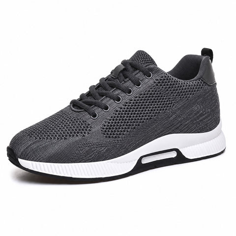 Milenzio Nate Mesh Running-Style Elevator Sneakers - concealed 2.4 in height lift, product view 07 of 11