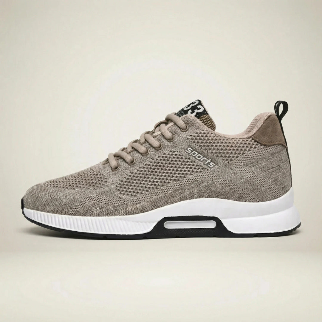 Milenzio Nate Mesh Running-Style Elevator Sneakers - concealed 2.4 in height lift, product view 01 of 11