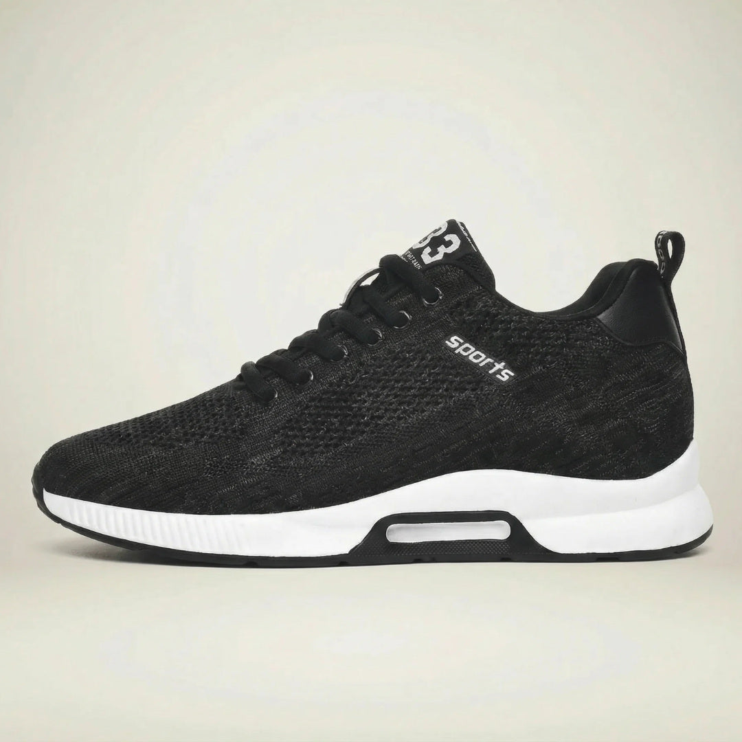 Milenzio Nate Mesh Running-Style Elevator Sneakers - concealed 2.4 in height lift, product view 05 of 11