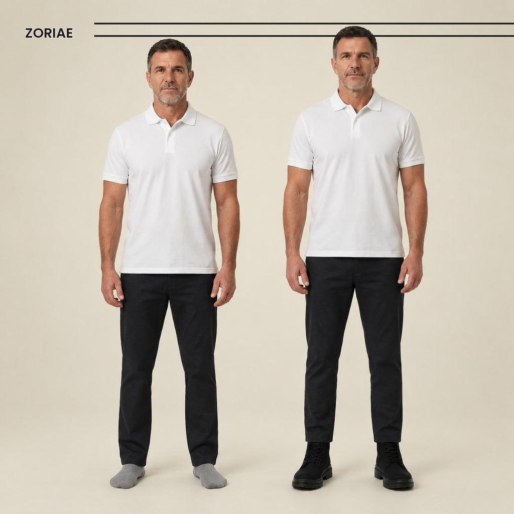 Zoriae Oscar Men's Elevator Ankle Boots — Gallery image 02