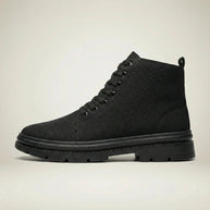 Milenzio Oscar Men's Elevator Ankle Boots - concealed 2.4 in to 3.9 in height lift, product view 01 of 06