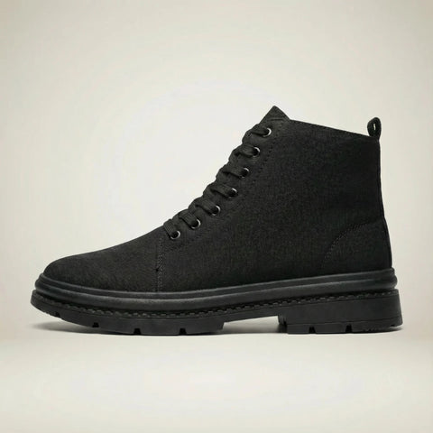 Milenzio Oscar Men's Elevator Ankle Boots - concealed 2.4 in to 3.9 in height lift, product view 01 of 06