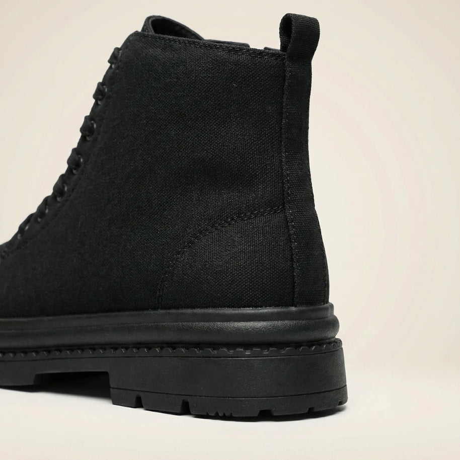Milenzio Oscar Men's Elevator Ankle Boots - concealed 2.4 in to 3.9 in height lift, product view 04 of 06