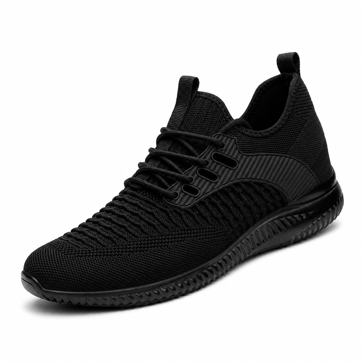 Zoriae Sam Knit Elevator Sneakers — SKU image 03