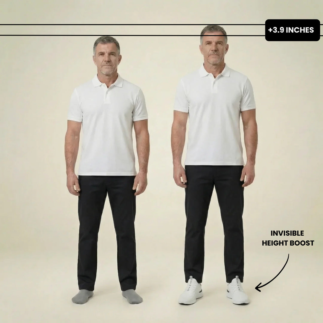 Milenzio Sam Knit Elevator Sneakers - concealed 2.4 in to 3.9 in height lift, product view 02 of 07
