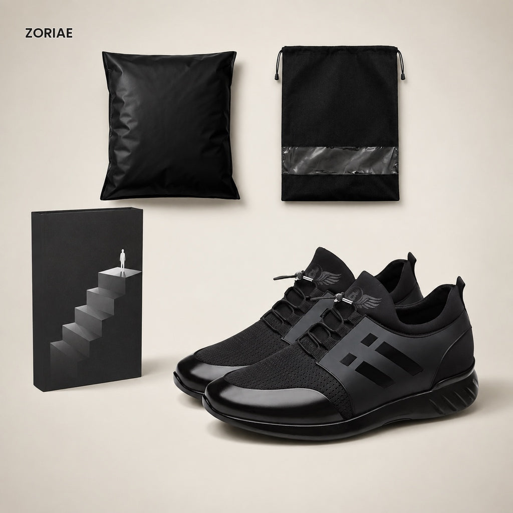 Zoriae Sebastian Sport-Luxe Elevator Sneakers — Gallery image 03
