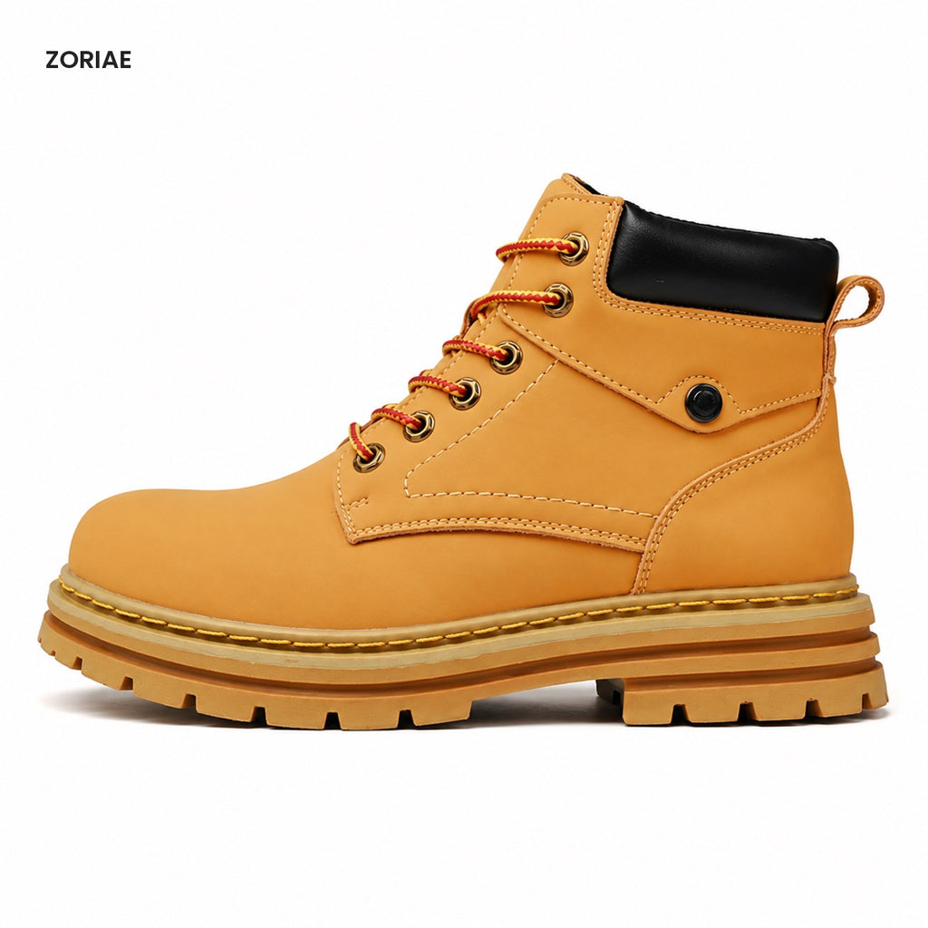 Zoriae Thomas Lace-Up Elevator Ankle Boots — Gallery image 01