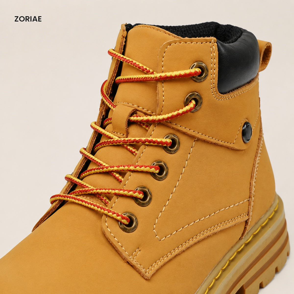 Zoriae Thomas Lace-Up Elevator Ankle Boots — Gallery image 04