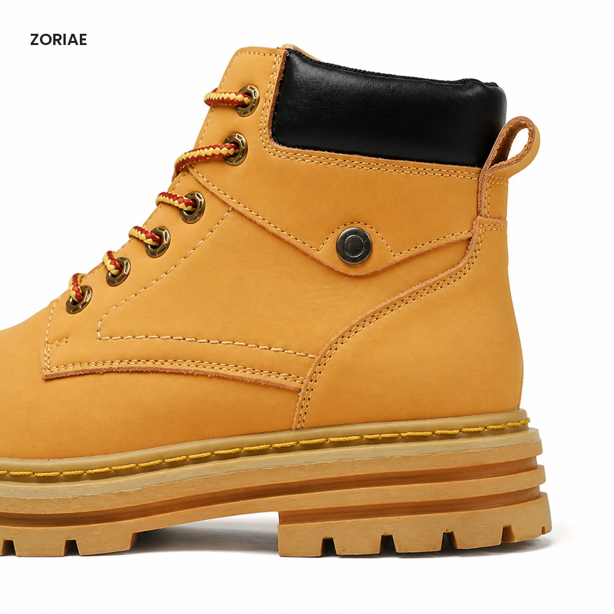 Zoriae Thomas Lace-Up Elevator Ankle Boots — Gallery image 05