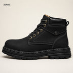 Zoriae Thomas Lace-Up Elevator Ankle Boots — Gallery image 07