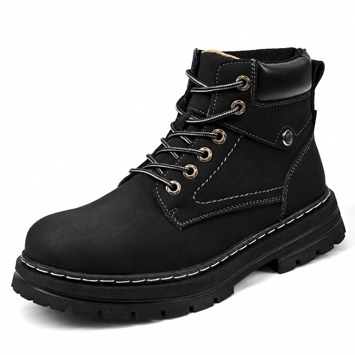Zoriae Thomas Lace-Up Elevator Ankle Boots — SKU image 01