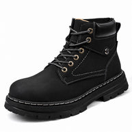 Milenzio Thomas Lace-Up Elevator Ankle Boots - concealed 1.5 in height lift, product view 07 of 09