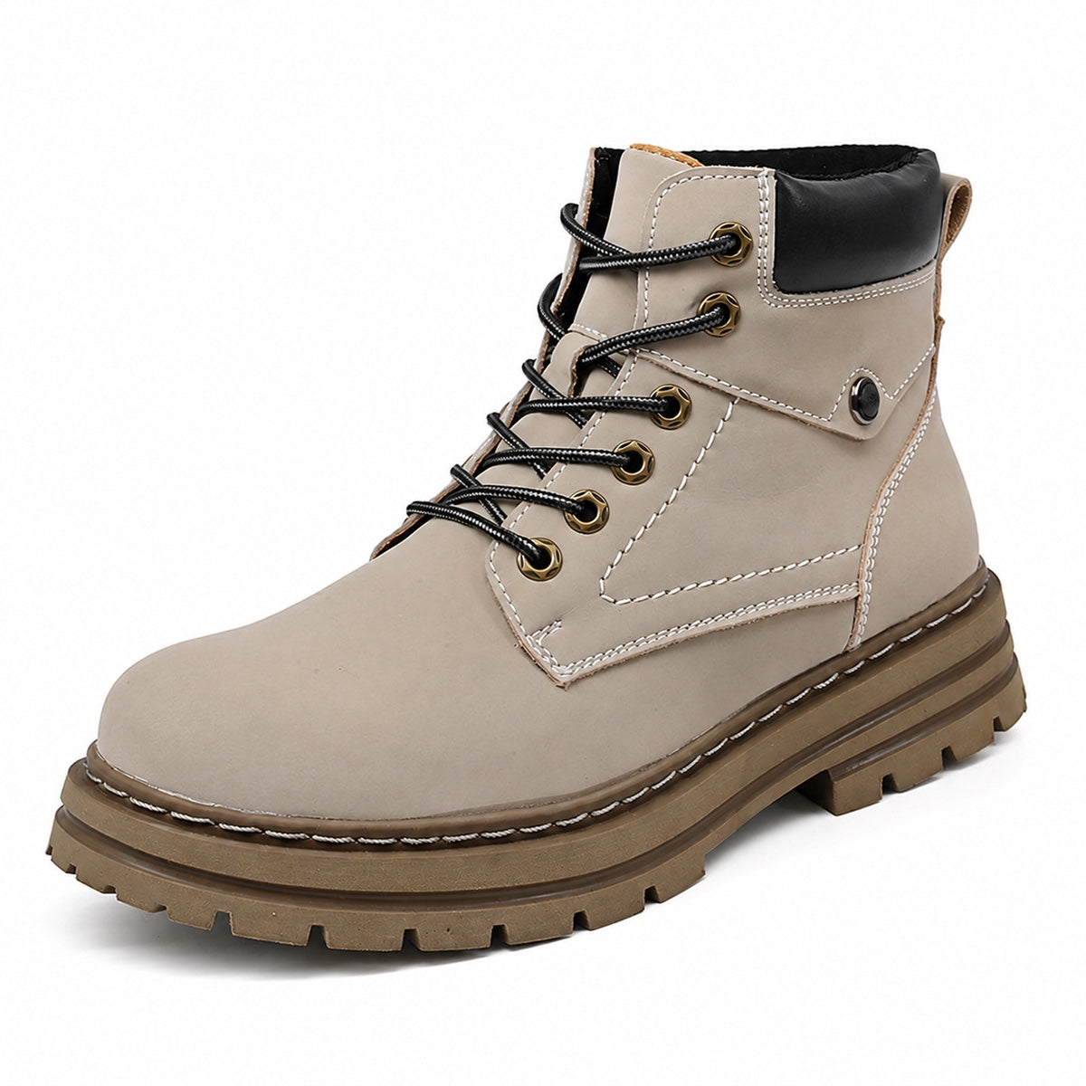 Zoriae Thomas Lace-Up Elevator Ankle Boots — SKU image 02