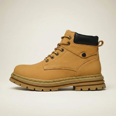 Milenzio Thomas Lace-Up Elevator Ankle Boots - concealed 1.5 in height lift, product view 01 of 09