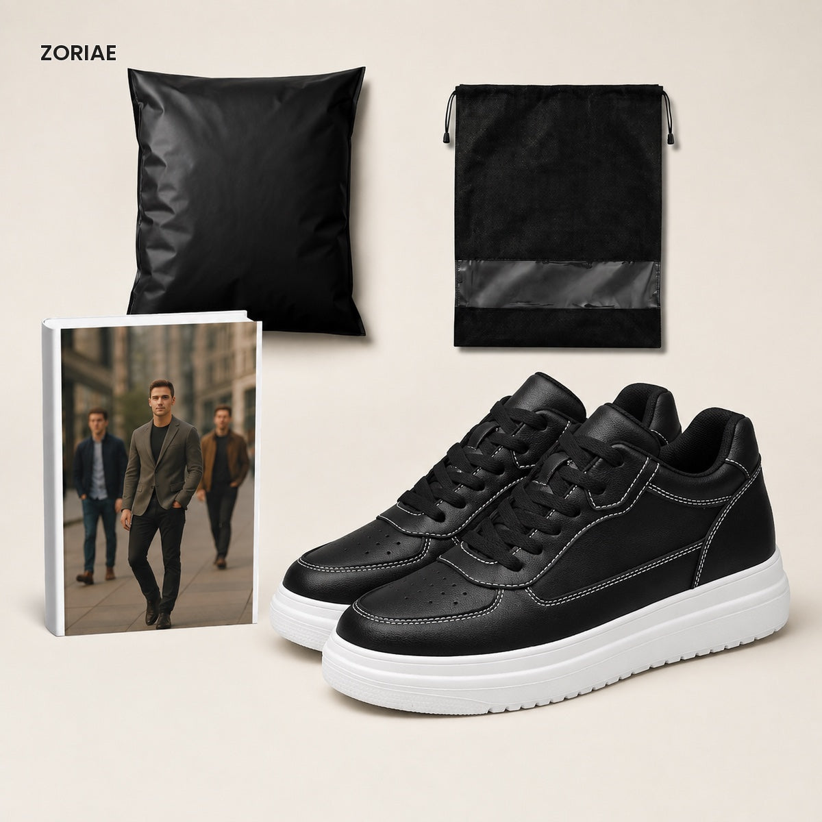 Zoriae Victor Platform Elevator Sneakers — Gallery image 03